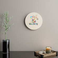 Load image into Gallery viewer, Wooden Wall Clock