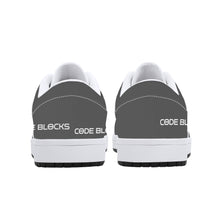 Load image into Gallery viewer, D15 Low-Top Synthetic Leather Sneakers - White