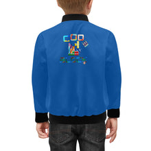 Load image into Gallery viewer, Kids' Bomber Jacket with Pockets (H40)