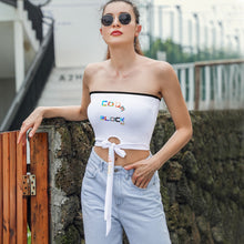 Load image into Gallery viewer, Summer Sexy Blouse With Strapless Top