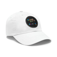 Load image into Gallery viewer, Dad Hat with Leather Patch (Round)