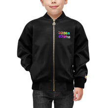 Load image into Gallery viewer, Kids' Bomber Jacket with Pockets (H40)