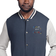 Load image into Gallery viewer, Embroidered Champion Bomber Jacket