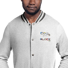 Load image into Gallery viewer, Embroidered Champion Bomber Jacket