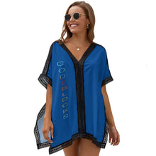 Load image into Gallery viewer, Loose Short Sleeve Beach Swim Cover