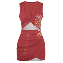 Load image into Gallery viewer, Navel-Baring Cross-Fit Hip Skirt