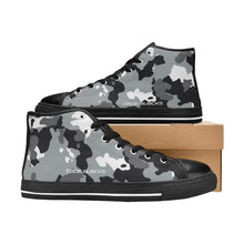 Load image into Gallery viewer, Aquila High Top Canvas Kid's Shoes (Big Kid) (Model 017)