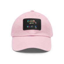 Load image into Gallery viewer, Dad Hat with Leather Patch