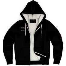 Load image into Gallery viewer, Micofleece zip up hoodie