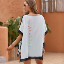Load image into Gallery viewer, Loose Short Sleeve Beach Swim Cover
