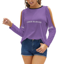 Load image into Gallery viewer, Women's Off Shoulder T-Shirt