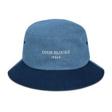 Load image into Gallery viewer, Denim bucket hat