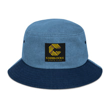 Load image into Gallery viewer, Denim bucket hat