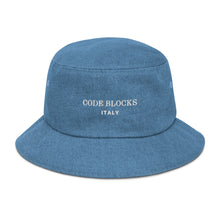 Load image into Gallery viewer, Denim bucket hat