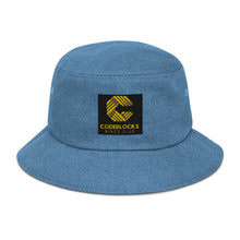 Load image into Gallery viewer, Denim bucket hat