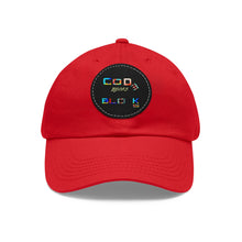 Load image into Gallery viewer, Dad Hat with Leather Patch (Round)
