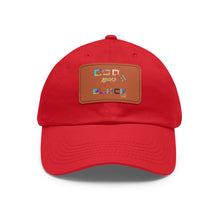 Load image into Gallery viewer, Dad Hat with Leather Patch