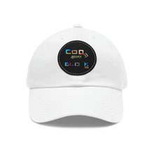 Load image into Gallery viewer, Dad Hat with Leather Patch (Round)