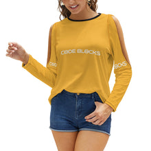 Load image into Gallery viewer, Women's Off Shoulder T-Shirt