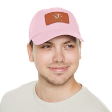 Load image into Gallery viewer, Dad Hat with Leather Patch
