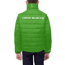 Load image into Gallery viewer, Kid's stand collar padded jacket(H41)
