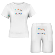 Load image into Gallery viewer, Large short sleeved Shorts Set