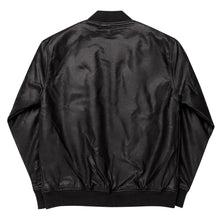 Load image into Gallery viewer, Leather Bomber Jacket