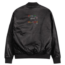 Load image into Gallery viewer, Leather Bomber Jacket