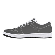 Load image into Gallery viewer, D15 Low-Top Synthetic Leather Sneakers - White
