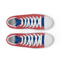 Load image into Gallery viewer, Men’s high top canvas shoes