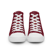 Load image into Gallery viewer, Men’s high top canvas shoes