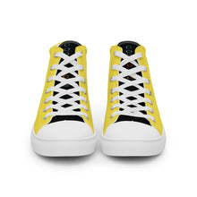 Load image into Gallery viewer, Men’s high top canvas shoes