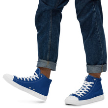 Load image into Gallery viewer, Men’s high top canvas shoes