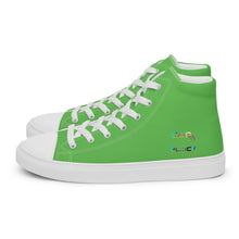 Load image into Gallery viewer, Men’s high top canvas shoes