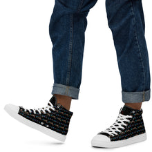 Load image into Gallery viewer, Men’s high top canvas shoes