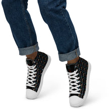Load image into Gallery viewer, Men’s high top canvas shoes