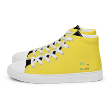 Load image into Gallery viewer, Men’s high top canvas shoes