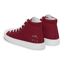 Load image into Gallery viewer, Men’s high top canvas shoes