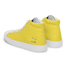 Load image into Gallery viewer, Men’s high top canvas shoes
