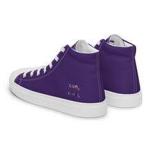 Load image into Gallery viewer, Men’s high top canvas shoes