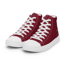 Load image into Gallery viewer, Men’s high top canvas shoes