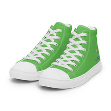 Load image into Gallery viewer, Men’s high top canvas shoes