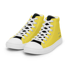 Load image into Gallery viewer, Men’s high top canvas shoes