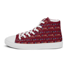 Load image into Gallery viewer, Men’s high top canvas shoes