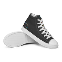 Load image into Gallery viewer, Men’s high top canvas shoes
