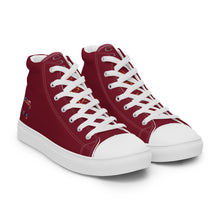 Load image into Gallery viewer, Men’s high top canvas shoes