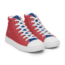 Load image into Gallery viewer, Men’s high top canvas shoes