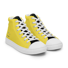 Load image into Gallery viewer, Men’s high top canvas shoes
