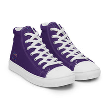 Load image into Gallery viewer, Men’s high top canvas shoes