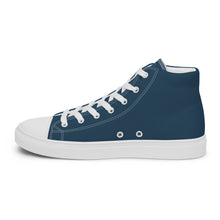 Load image into Gallery viewer, Men’s high top canvas shoes